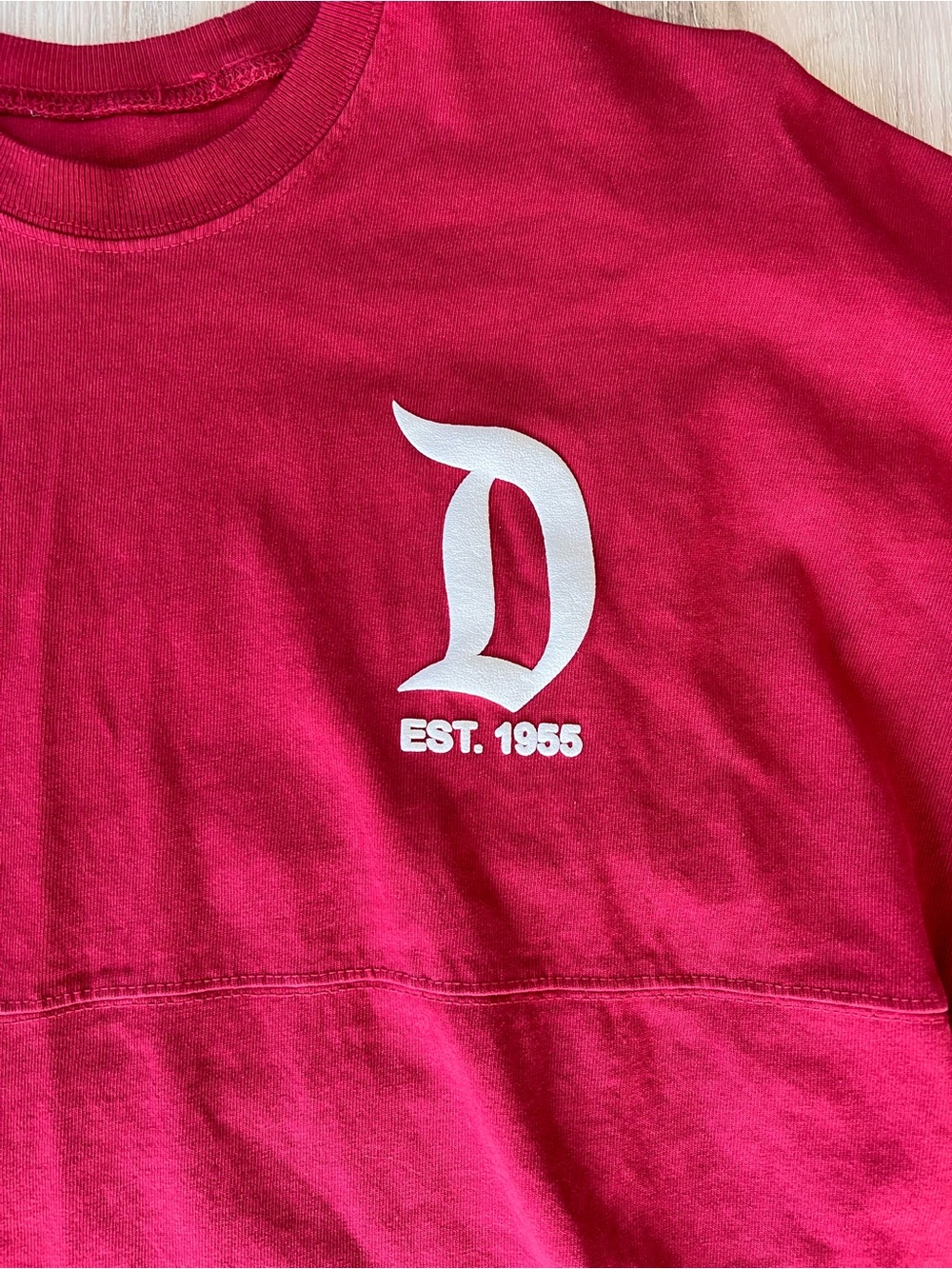 Disney Spirit Jersey Red XS - Picture 3 of 5